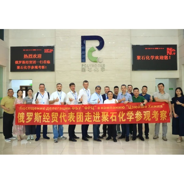 深化国际经贸合作，俄罗斯经贸代表团到访letou官网化学考察交流